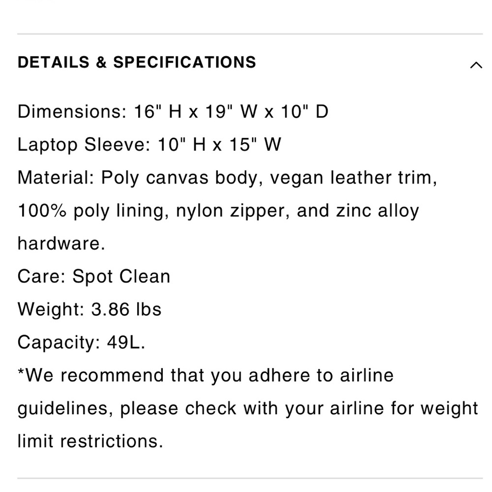 BEIS Black Travel Bag - Picture 3 of 15